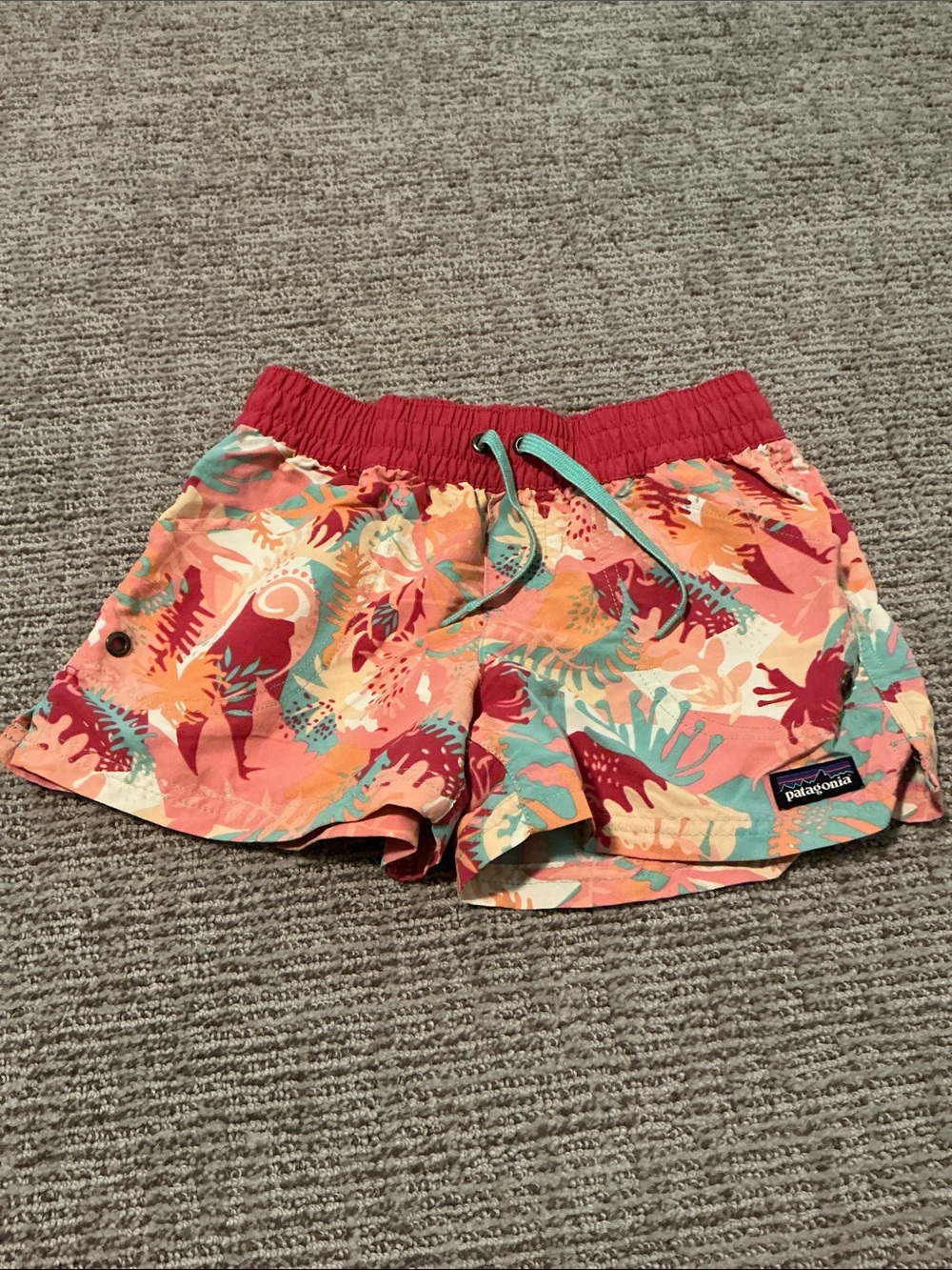 Patagonia Girls Costa Rica Baggies Shorts - Medium